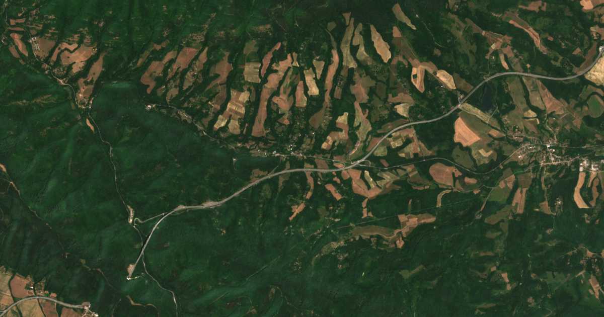 Carte satellite de Osikovska Lakavica