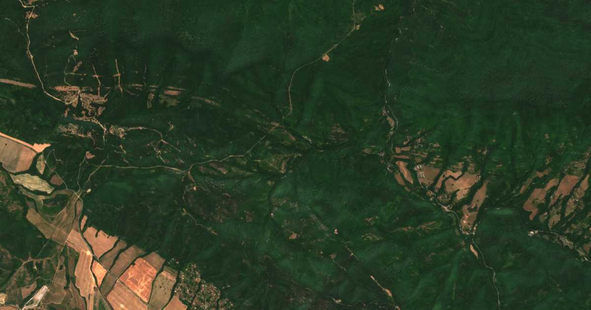 Carte satellite de Praveška Lakavica