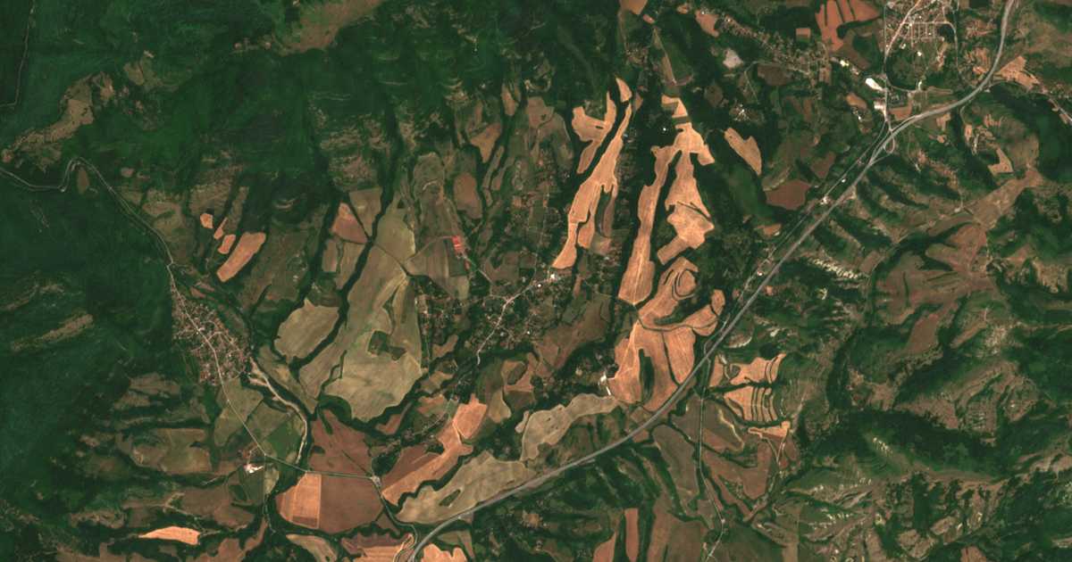 Carte satellite de Ravnishte