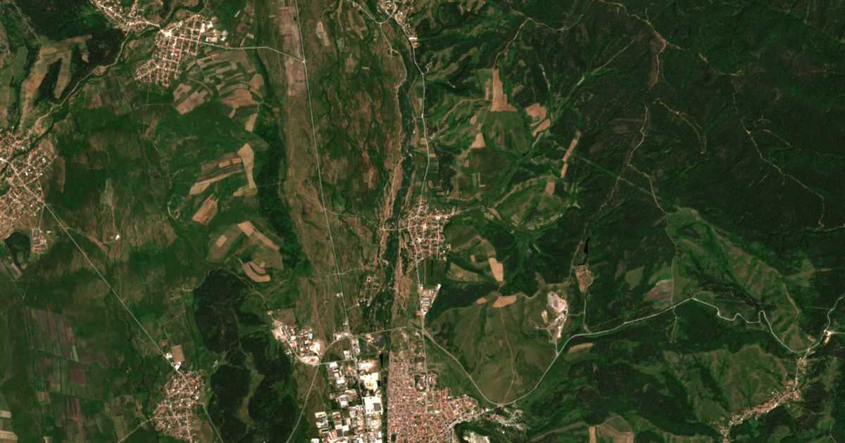 Carte satellite de Dragushinovo