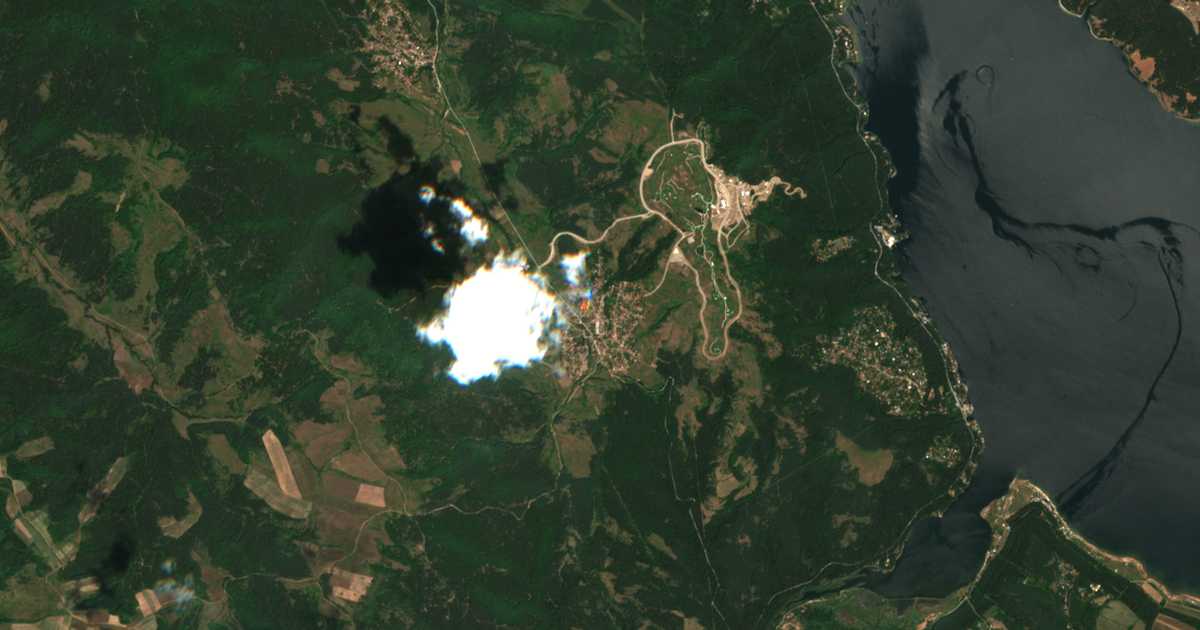 Carte satellite de Gorni Okol