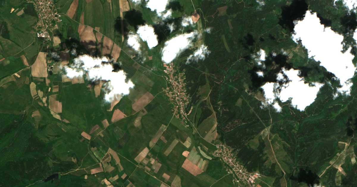 Carte satellite de Kovatchévtsi