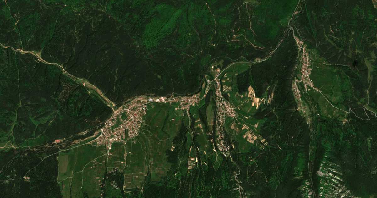 Carte satellite de Madzhare