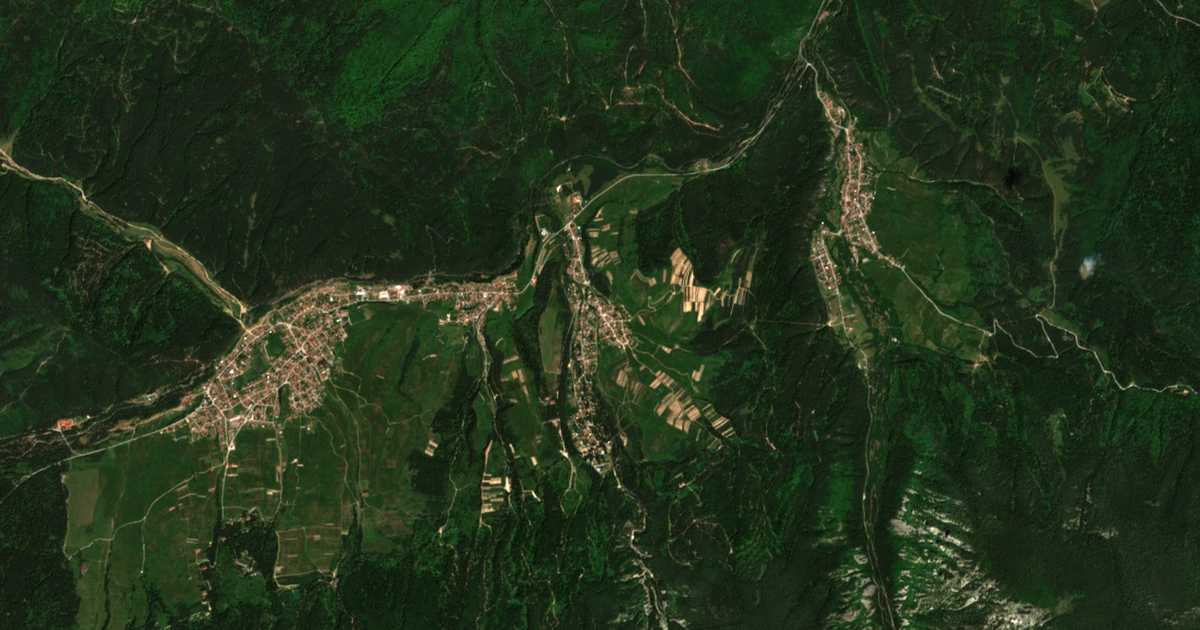 Carte satellite de Mala Cǎrkva