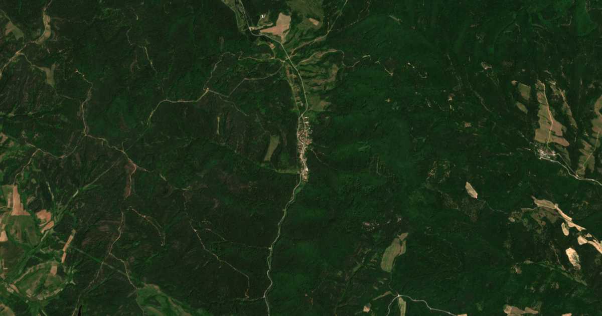 Carte satellite de Novo Selo