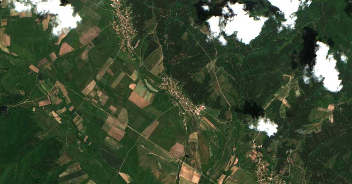 Carte satellite de Popoviané