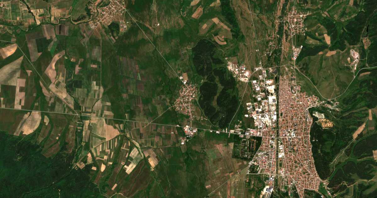 Carte satellite de Prodanovtsi