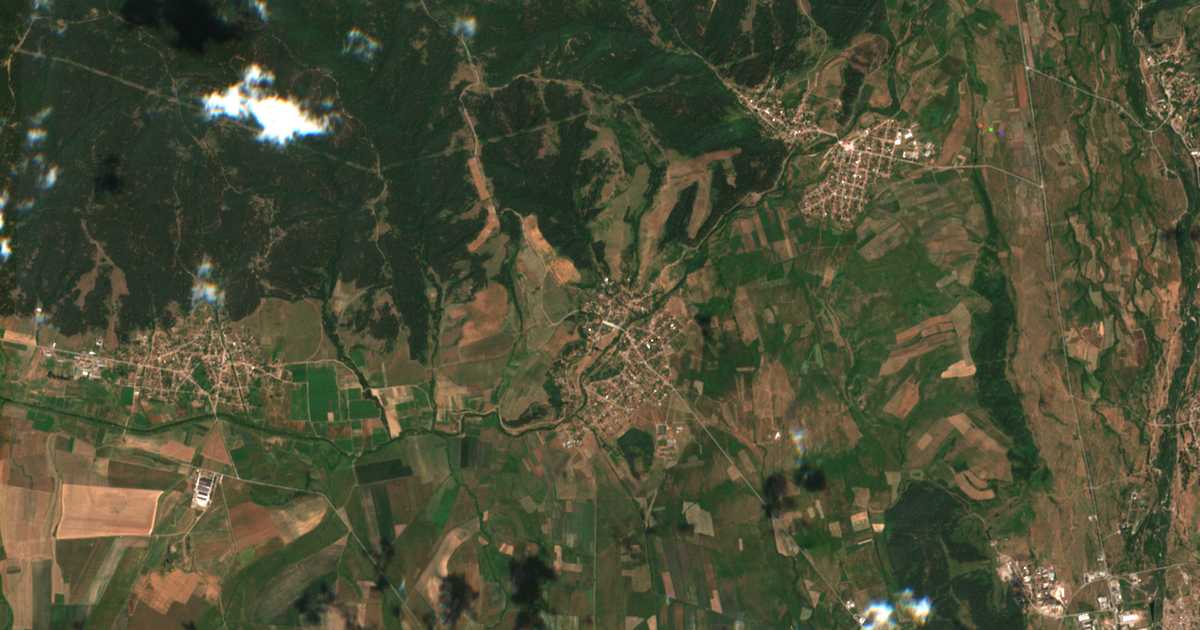 Carte satellite de Rayovo
