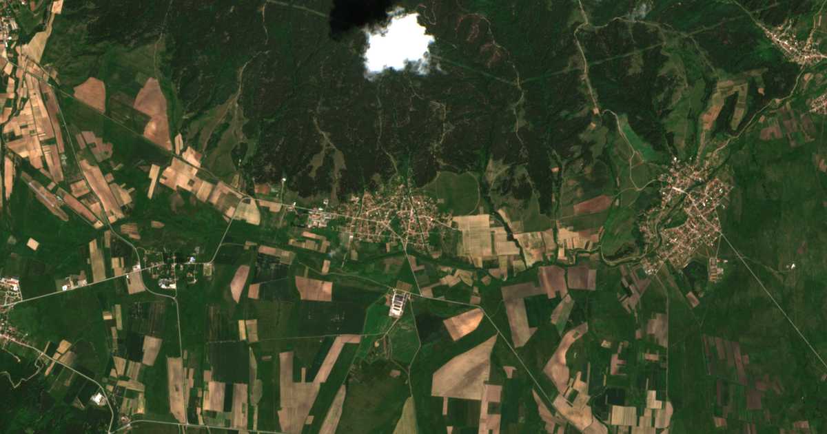 Carte satellite de Relovo