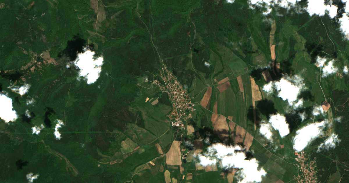 Carte satellite de Yarlovo