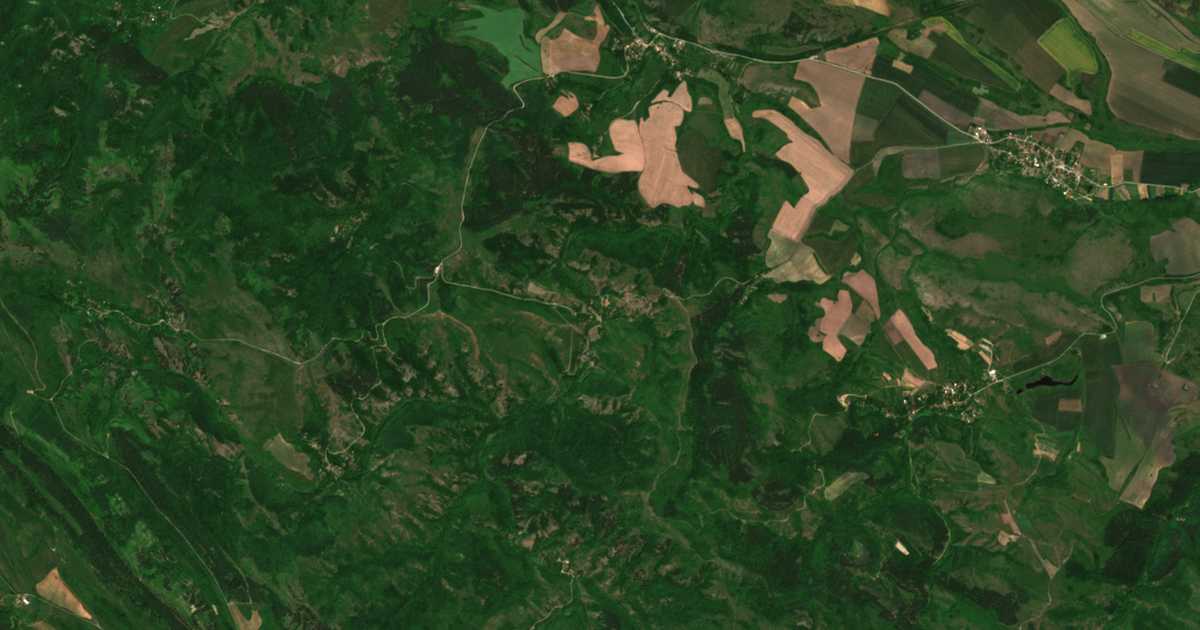 Carte satellite de Povalirazh