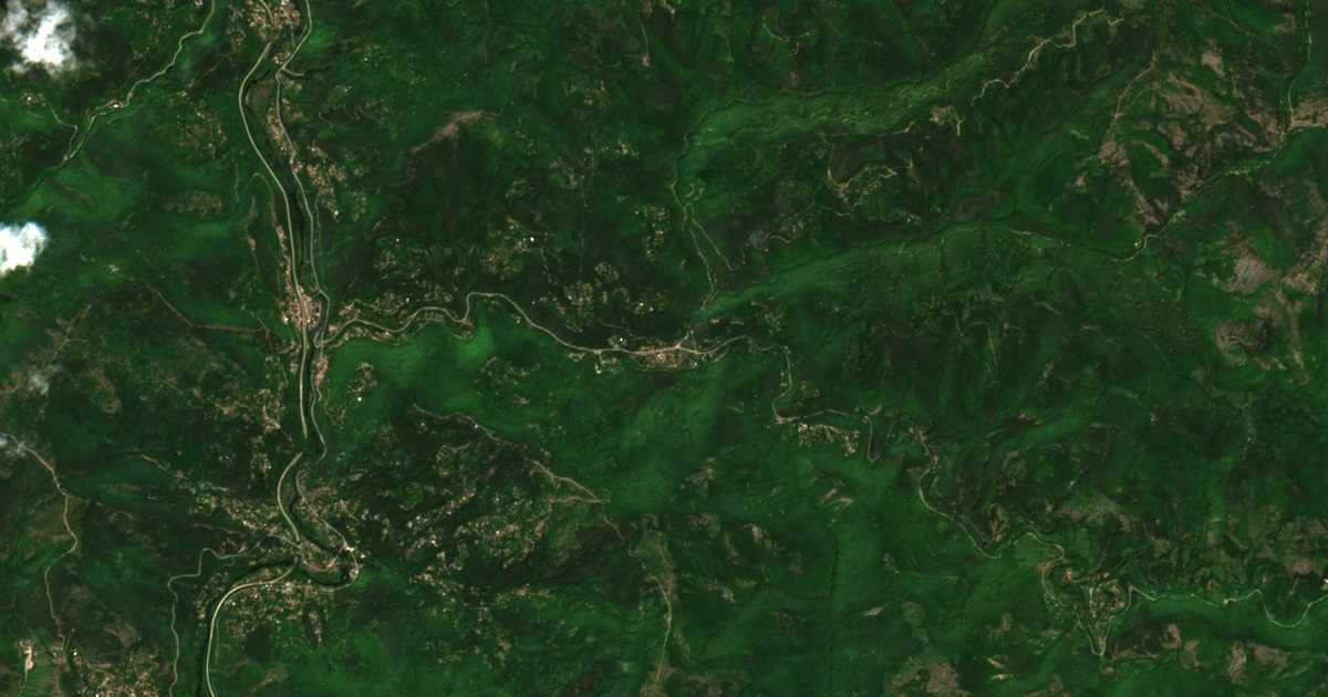 Carte satellite de Batulia