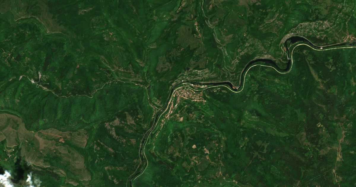 Carte satellite de Gara Lakatnik