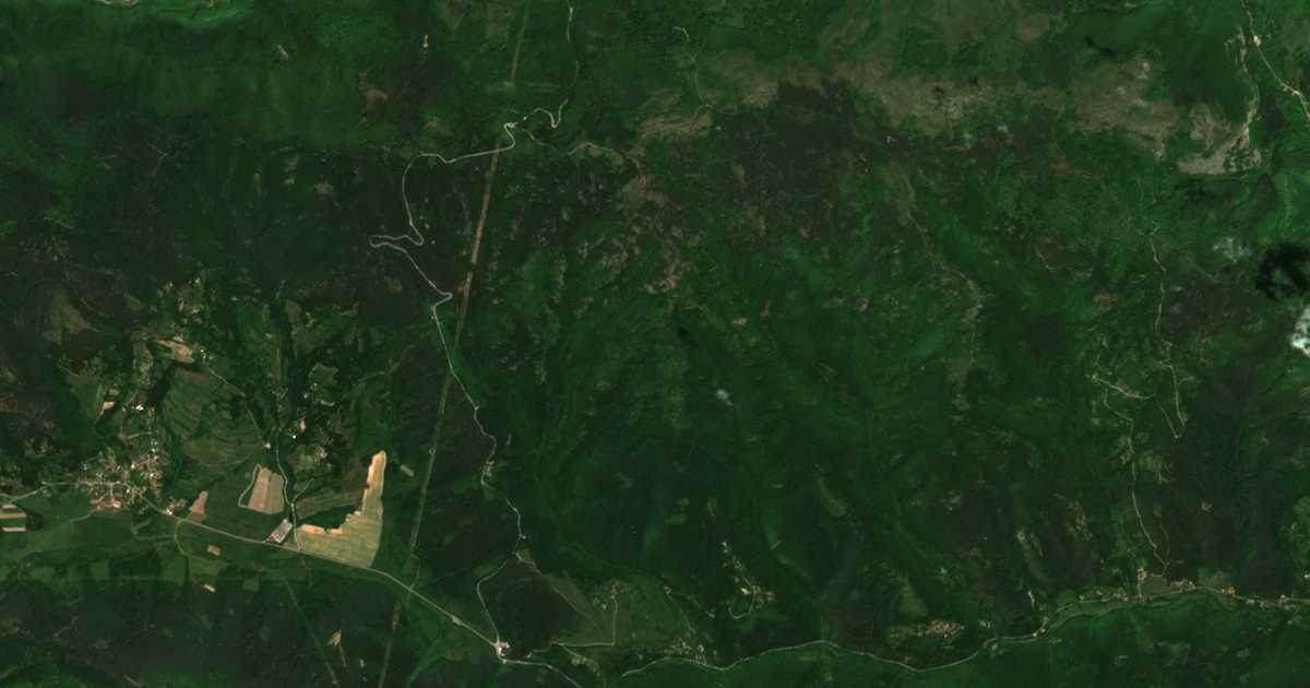 Carte satellite de Manastirište