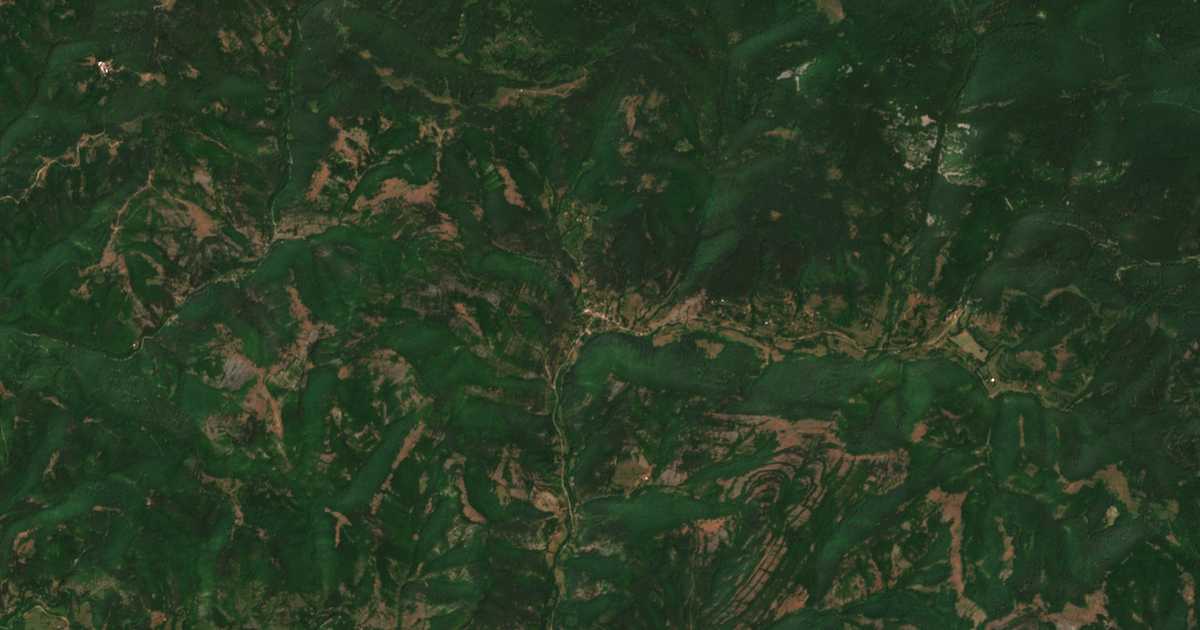 Carte satellite de Ogoya