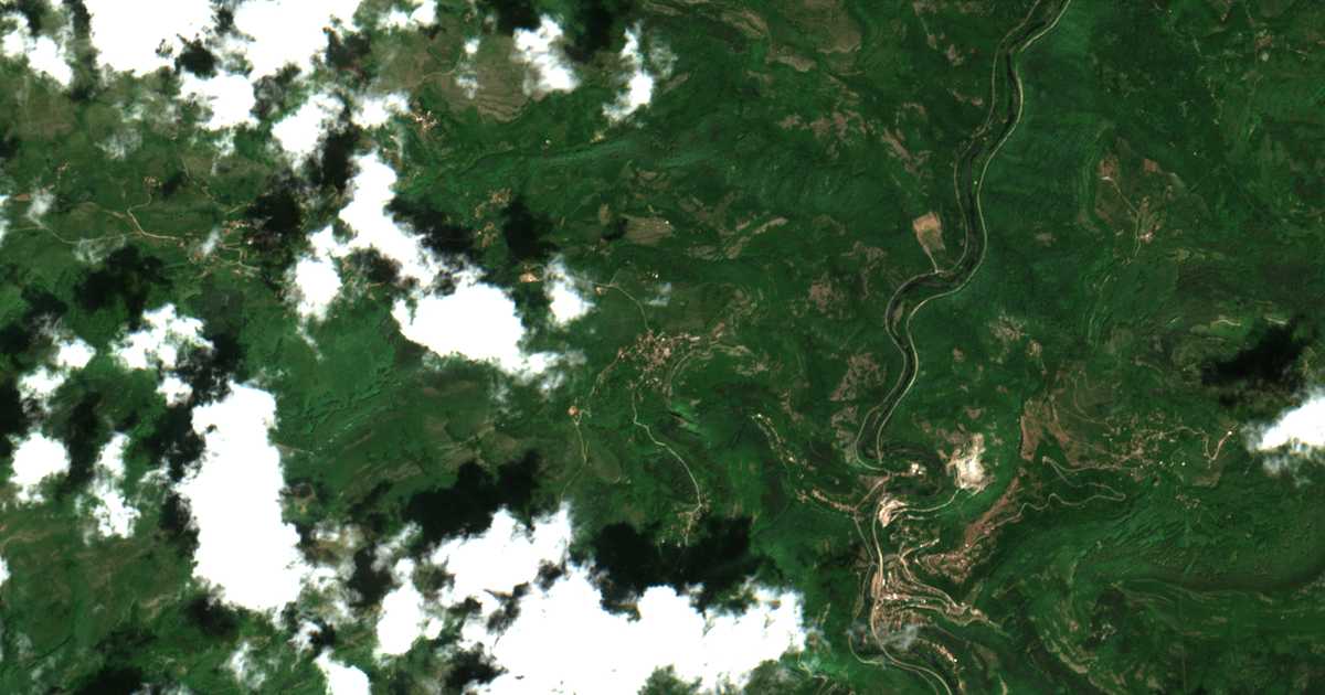 Carte satellite de Zasele