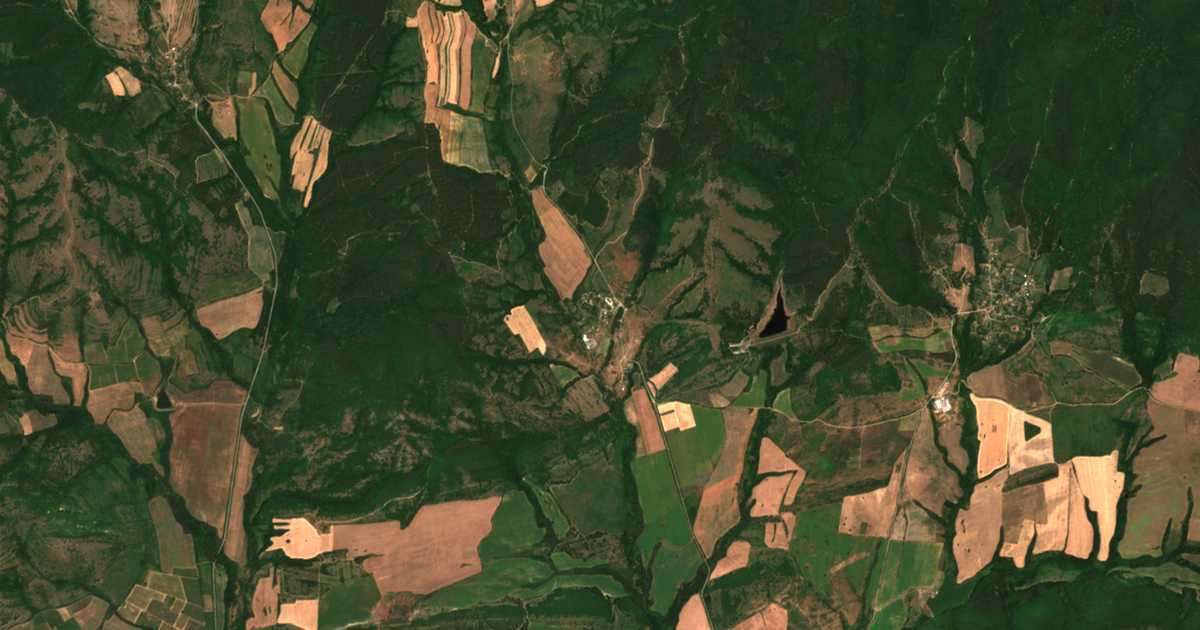 Carte satellite de Dolno novo selo