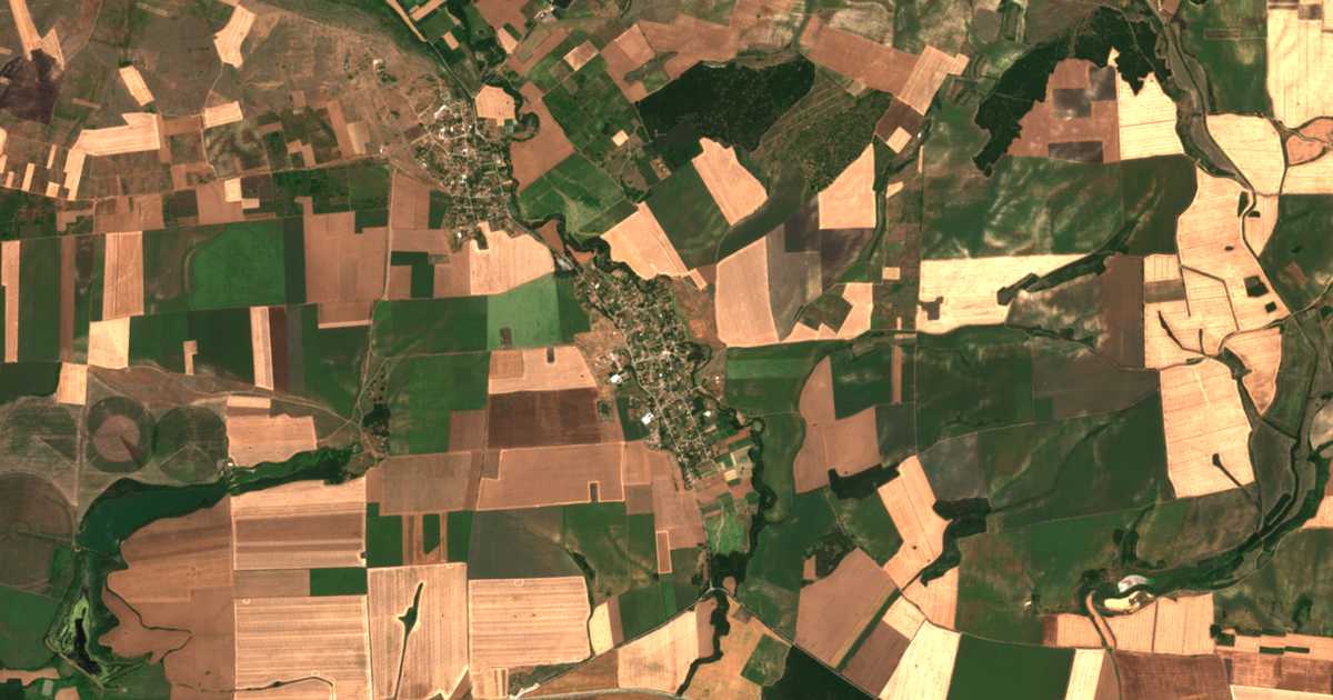 Carte satellite de Partizanin