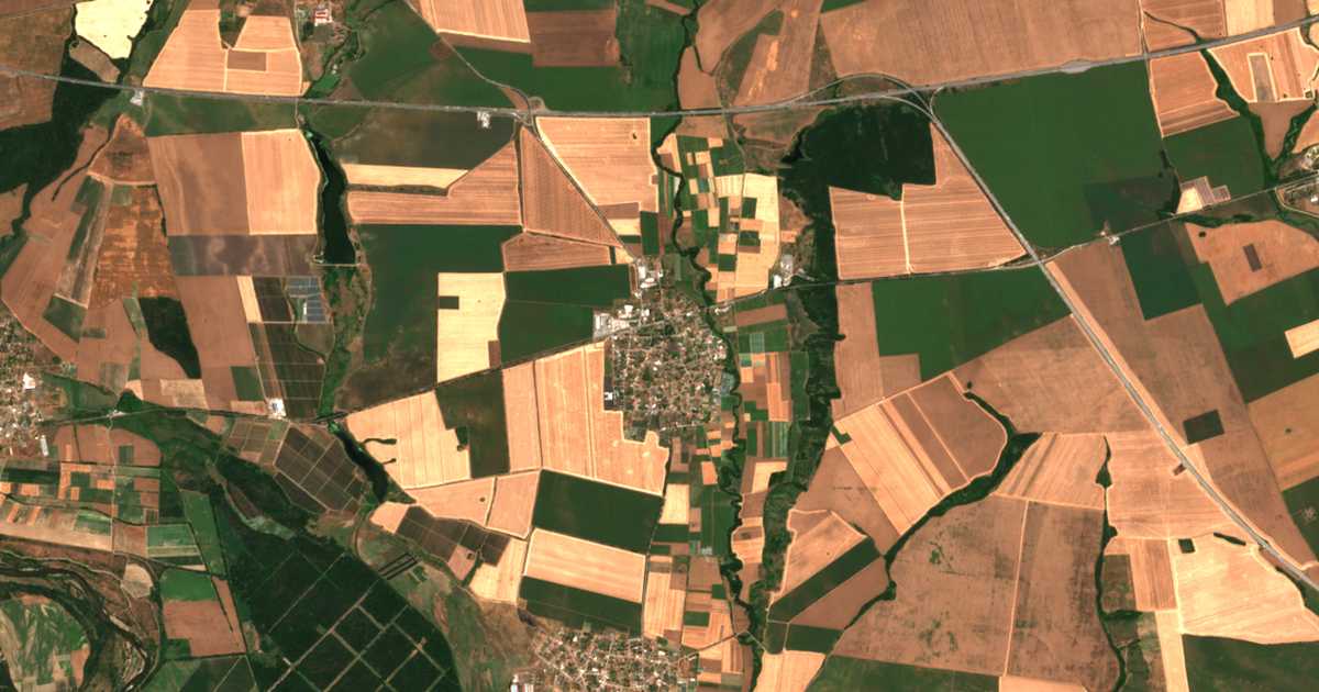 Carte satellite de Plodovitovo