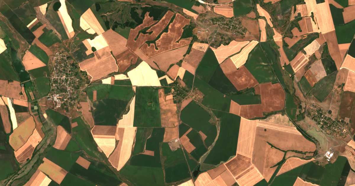 Carte satellite de Oslarka