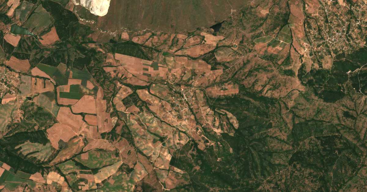 Carte satellite de Pomoshtnik
