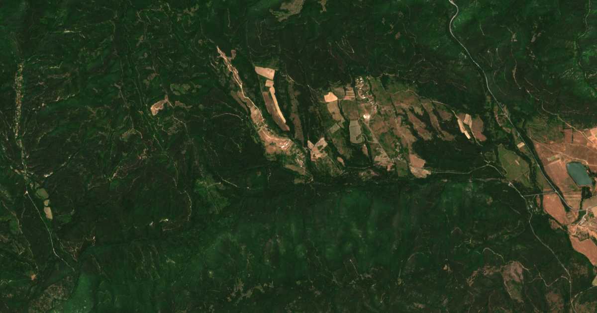 Carte satellite de Dvorište