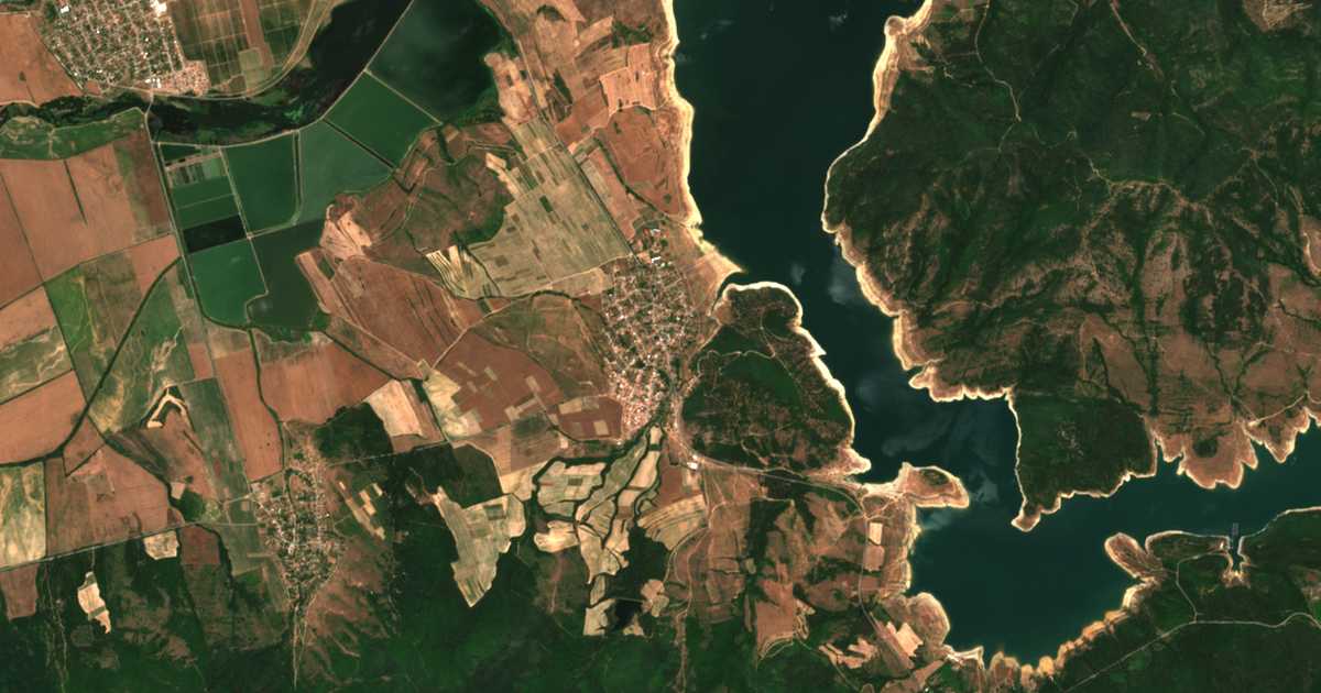 Carte satellite de Panicherevo