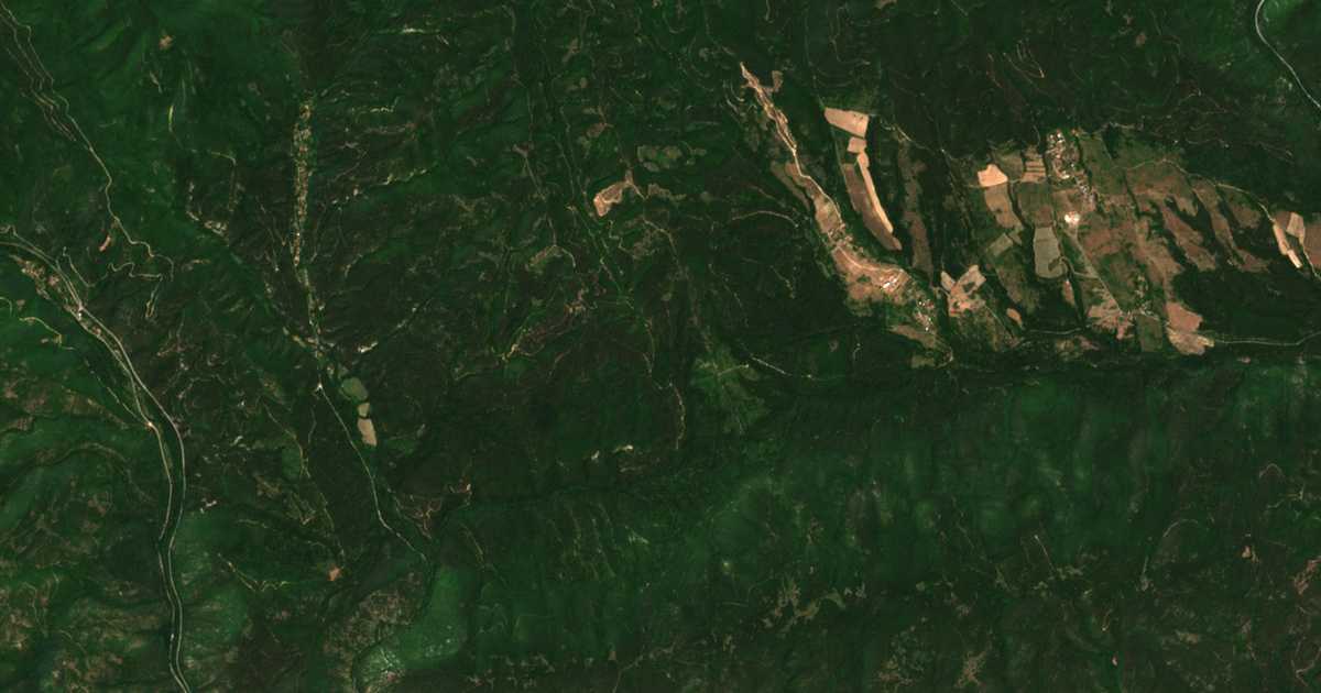 Carte satellite de Zhergovets