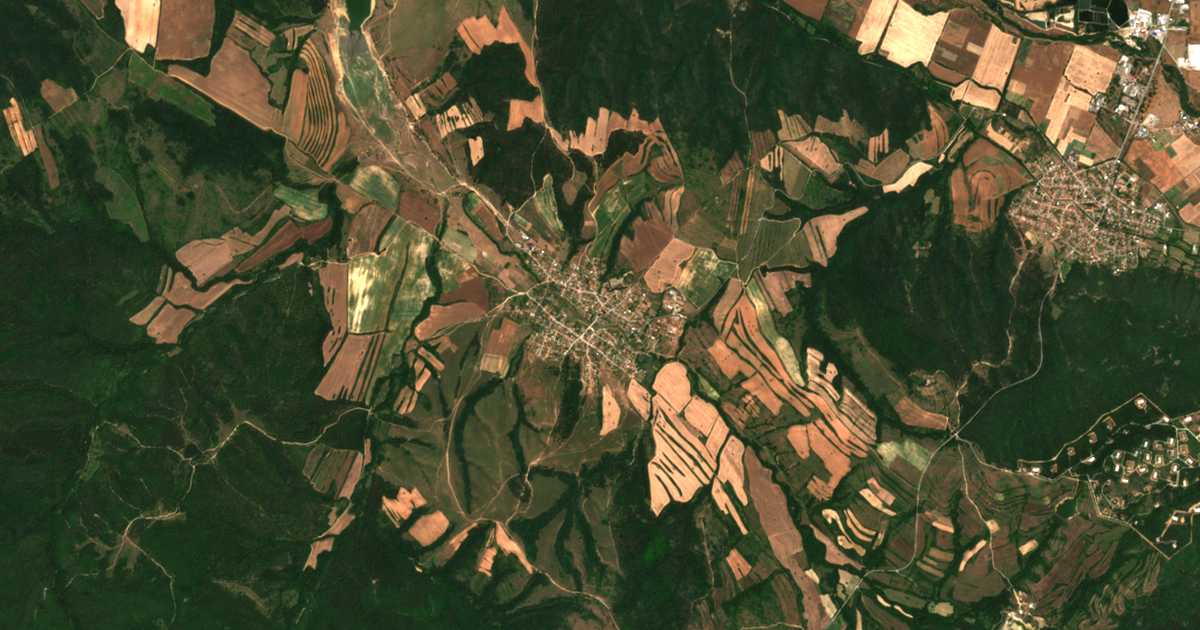 Carte satellite de Gorno Čerkovište
