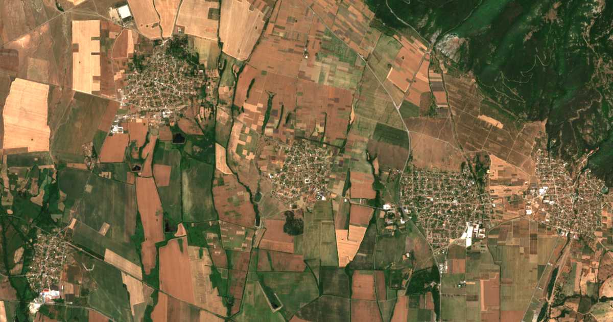 Carte satellite de Hadžidimitrovo