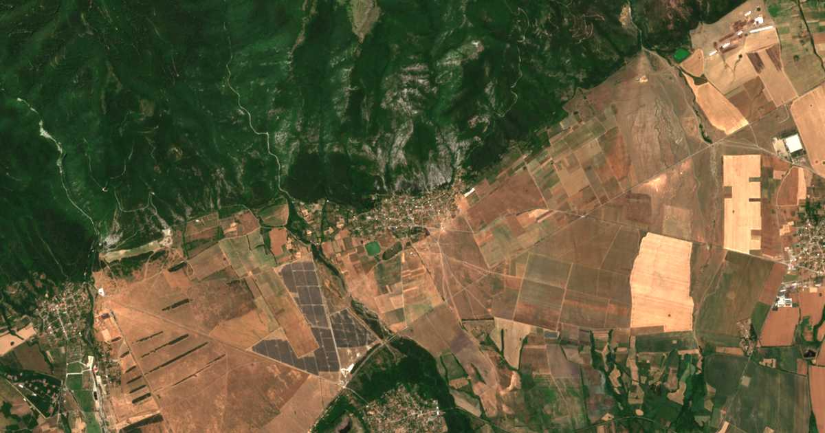 Carte satellite de Jasenovo