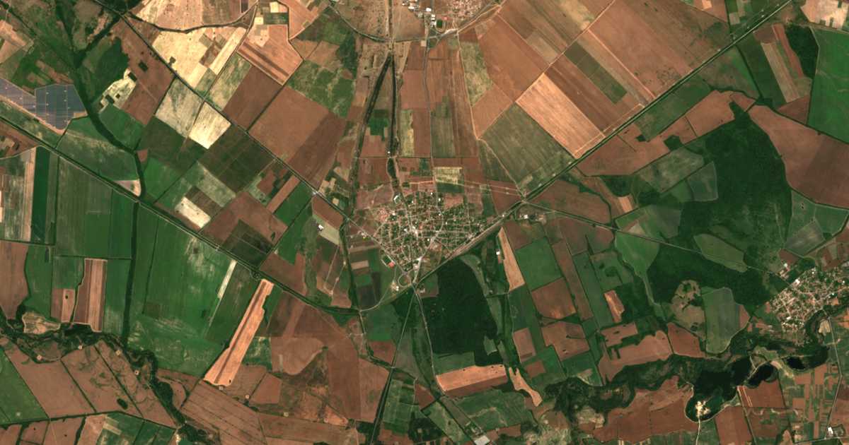Carte satellite de Tulovo