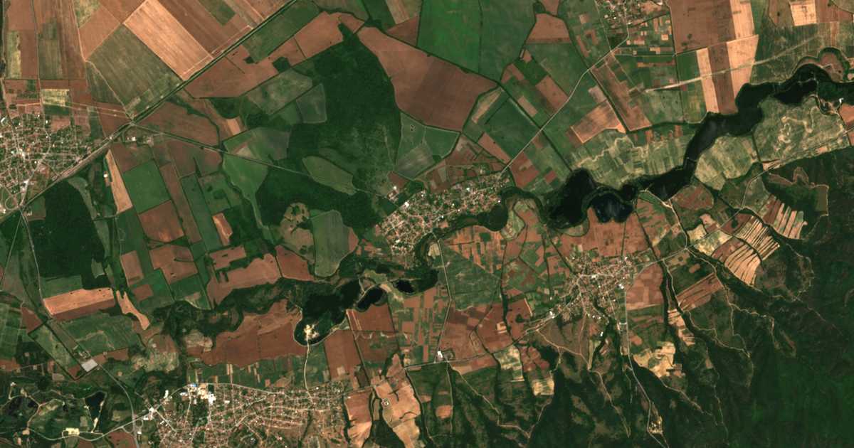 Carte satellite de Yulievo