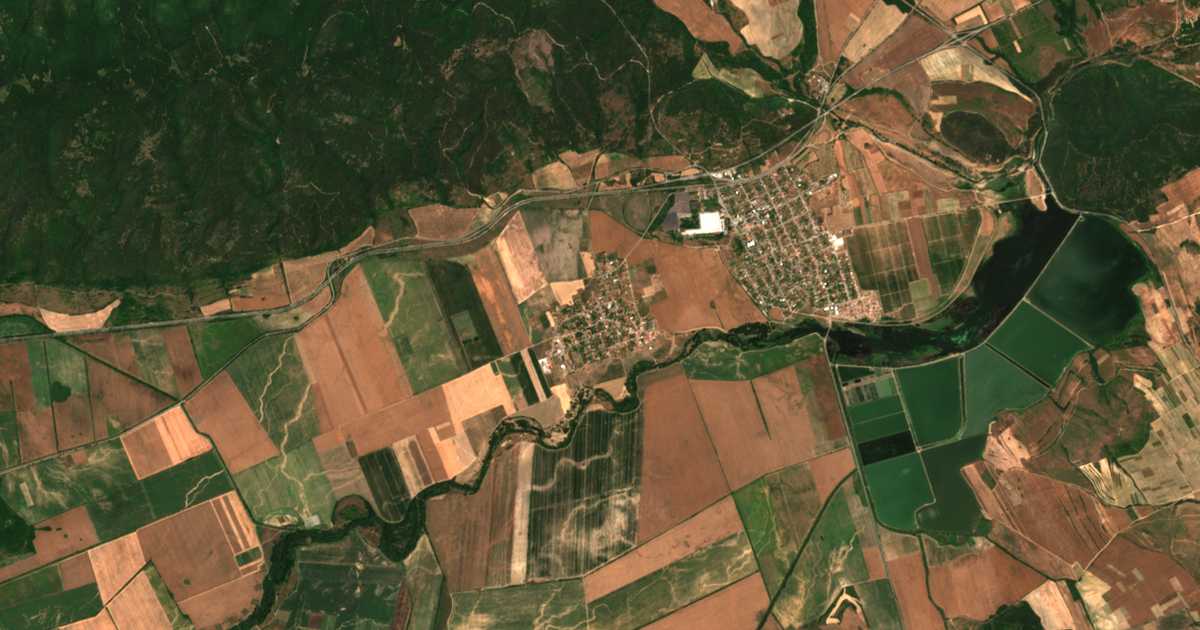 Carte satellite de Nova Mahala