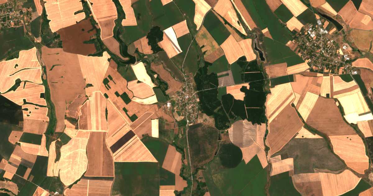 Carte satellite de Trakija