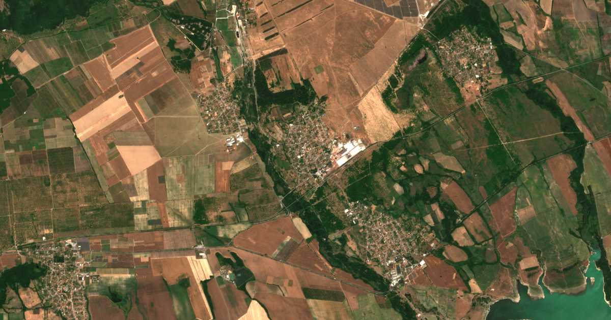 Carte satellite de Gorno Sahrane