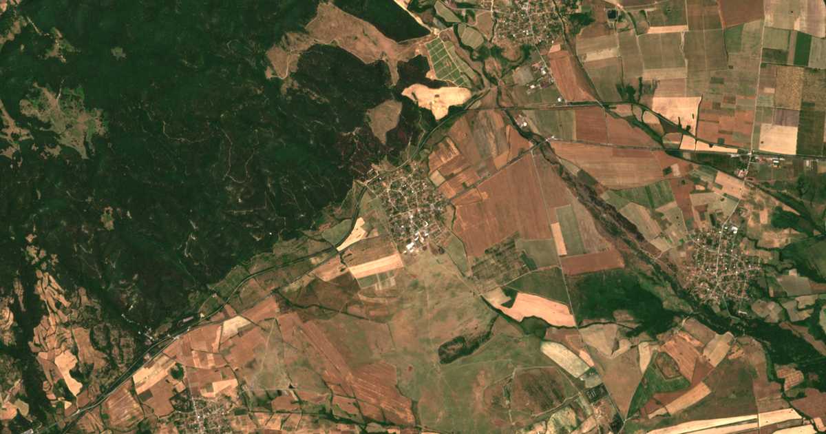 Carte satellite de Manolovo