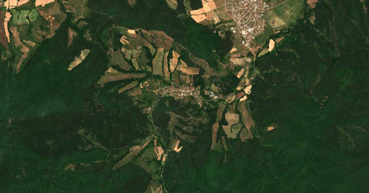 Carte satellite de Turiya
