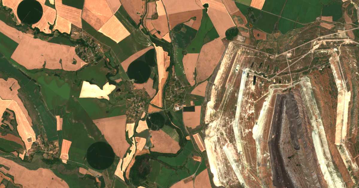 Carte satellite de Beli brjag