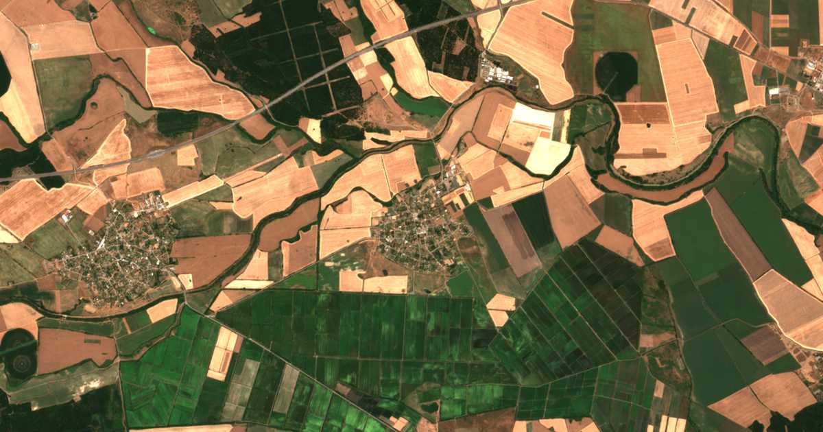 Carte satellite de Bozduganovo
