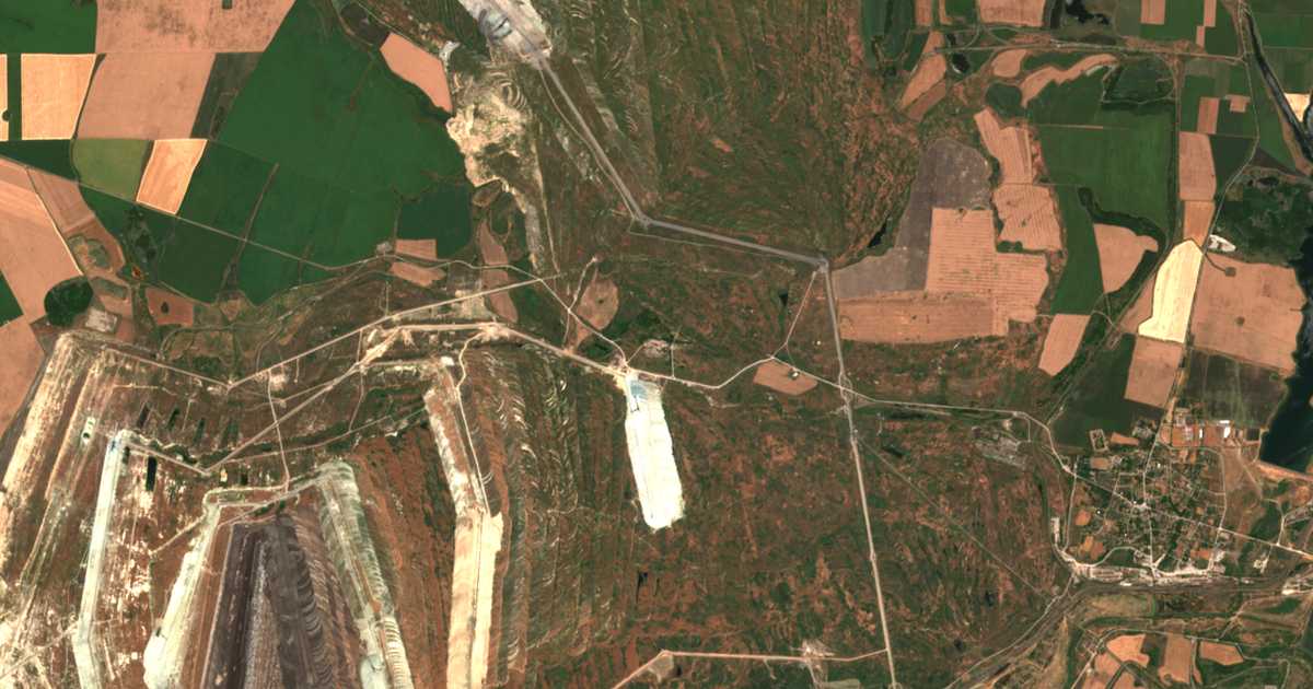 Carte satellite de Gledachevo