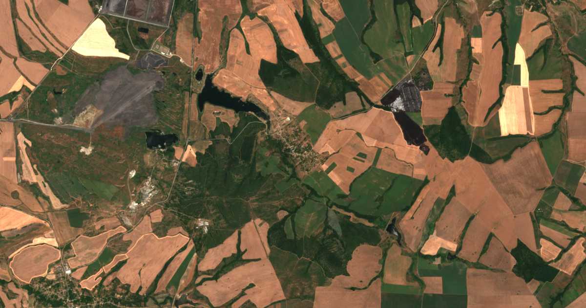 Carte satellite de Maca