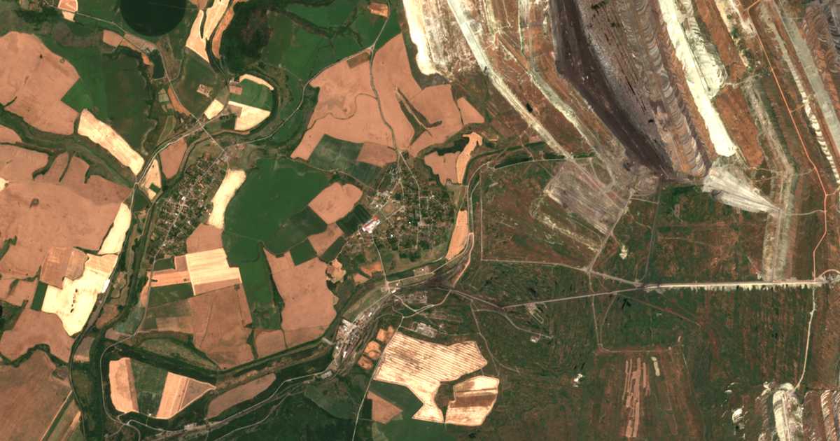 Carte satellite de Trojanovo