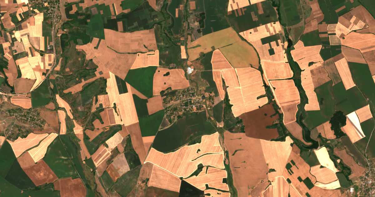 Carte satellite de Kozarevec