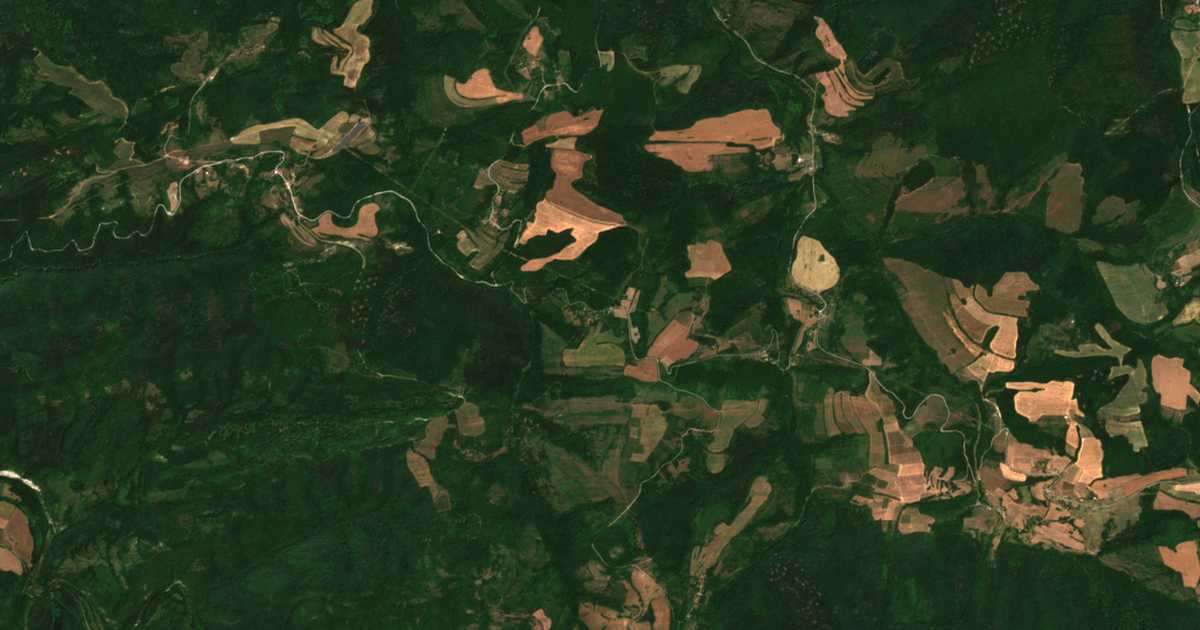 Carte satellite de Bankovets