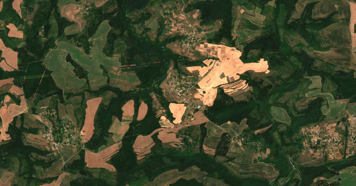 Carte satellite de Dobrotica