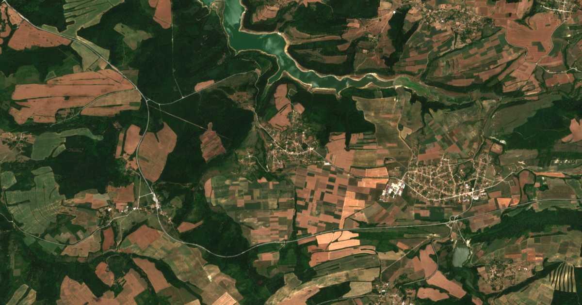 Carte satellite de Izvorovo (Targovichté)