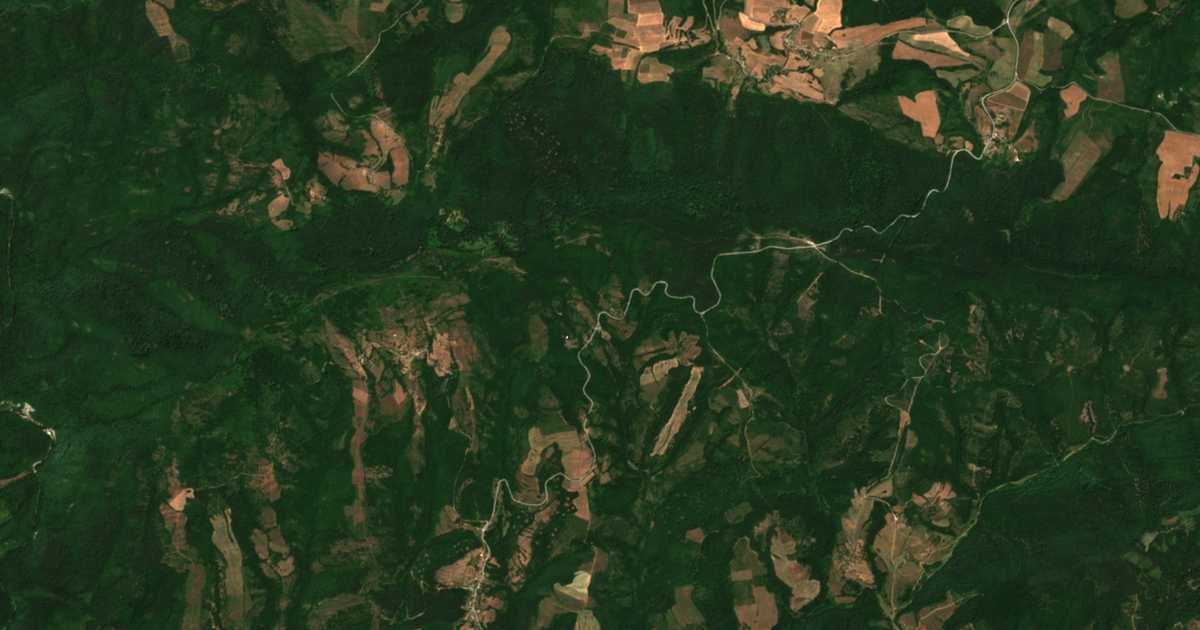 Carte satellite de Krusholak