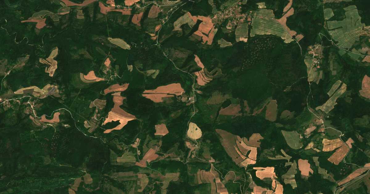 Carte satellite de Malka Čerkovna