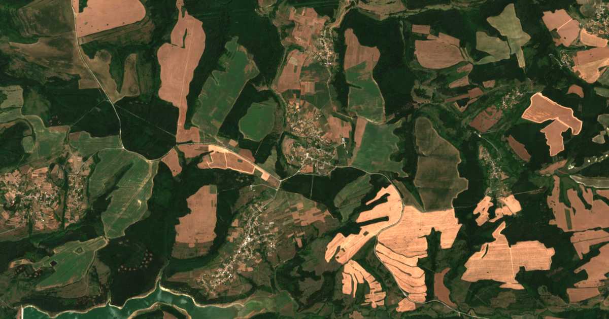 Carte satellite de Moravka
